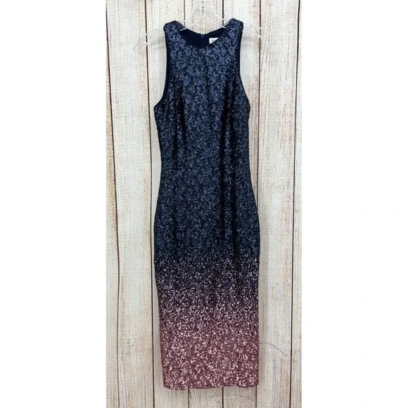 Dress the Population Shawn Midi Dress Size Small Navy Pink Sequin Ombre  Holiday is available for purchase on au PAY Market - Imported Goods Online  Store Co.Ltd. | au PAY Market -